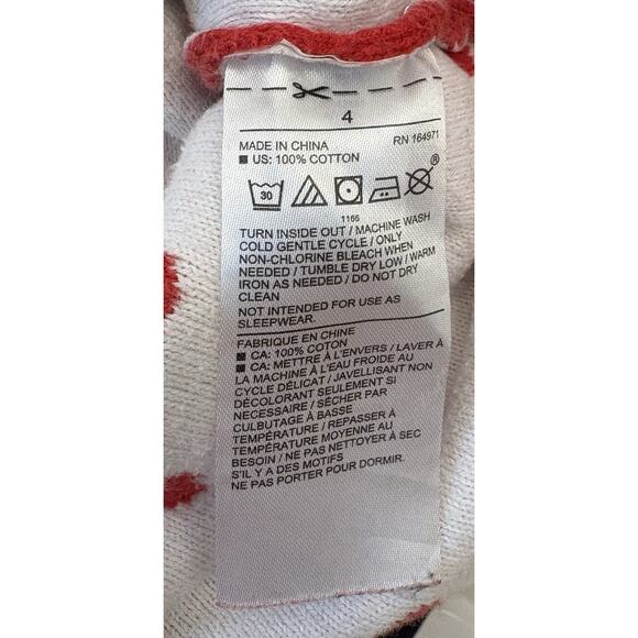 Janie And Jack Disney Minnie Mouse Dot Dress Size 4 Red/White Cotton - Picture 3 of 4